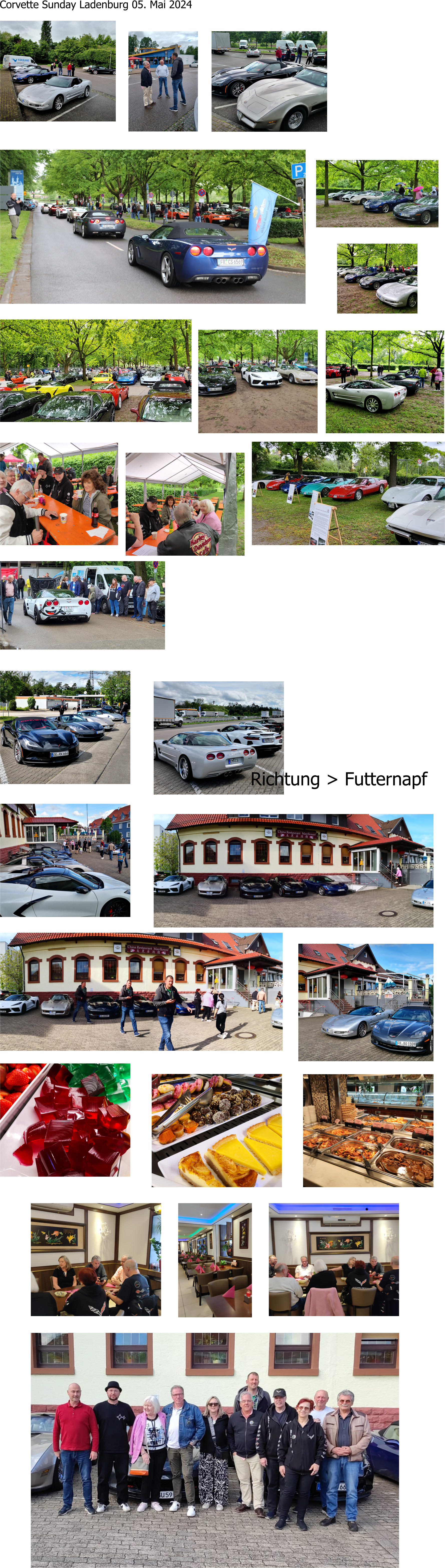 Corvette Sunday Ladenburg 05. Mai 2024 Richtung > Futternapf