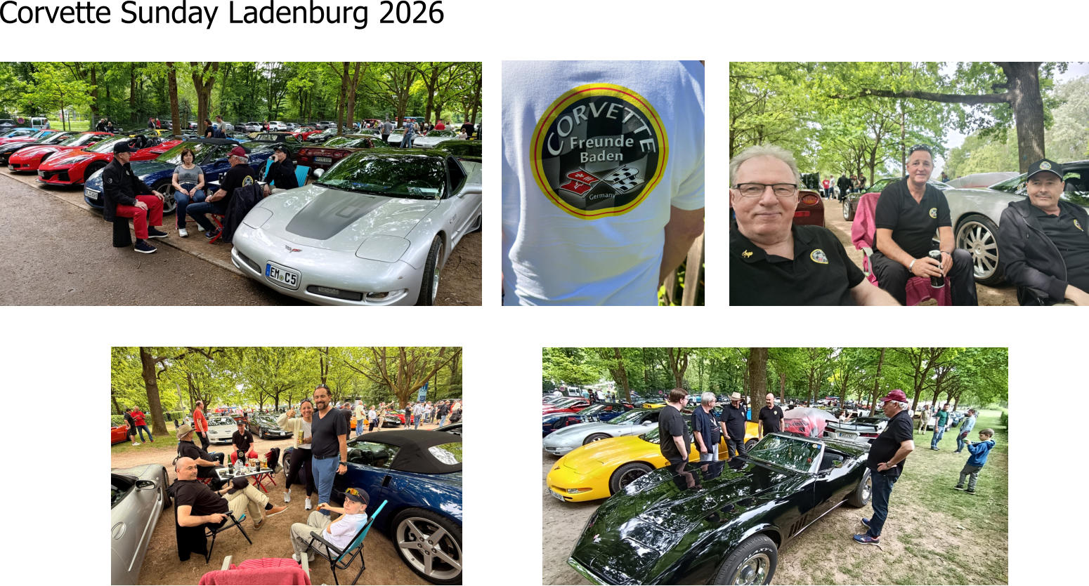 Corvette Sunday Ladenburg 2026